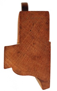 G.W. Rogers, Dundee, New York: Extra Clean Flat Ogee Molding Plane