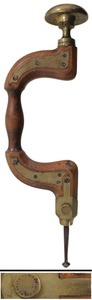 Robert Marples, Hermitage Works, Sheffield, England: Registered Spring Lock Brace