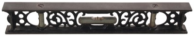 Williamsburg Manufacturing Company, Williamsburg, Massachusetts: Cast Iron Plumb & Level