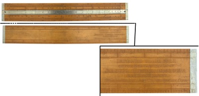 Stanley Rule & Level: Hogg's Pattern Slide Rule