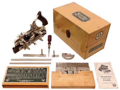 Stanley Rule & Level, No. 45: Extra Clean Combinat Woodworking Plane