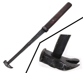 Unmarked: Early Hand Forged Nail Puller