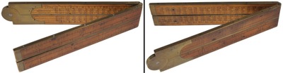 Stanley Rule & Level, No. 82: Two Foot, Four Fold Folding Rule