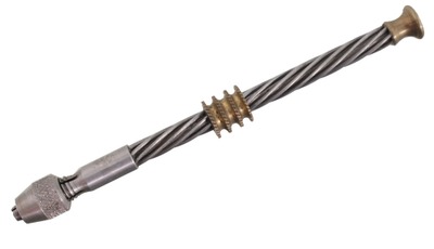 Unmarked: Early 4 Jaw Chuck Archimedian Drill