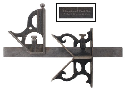 Standard Tool Company, Athol, Massachusetts: "Chaplin's Patent" Combination Square