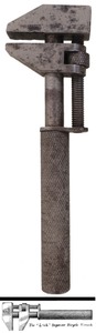 Robert Ellrich, Southington, Connecticut: Ellrich's Patent Screw Adj. Nut Wrench