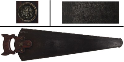 Bissell & Moore Mnf. Company, New York: Rare "Duplex' Hand Saw