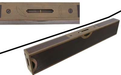 Stratton Brothers (Unmarked), No. 10: Twelve-Inch Rosewood Plumb & Level