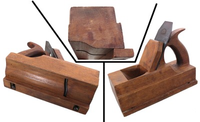 Shiverick & Malcom, Brooklyn, New York: Rare Hdld. Stair Rail Plane