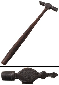 Unmarked: Spectacular Early 19th C. Mach. Hammer