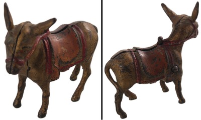 A.C. Williams Company, Chagrin Falls, Ohio: Cast Iron "Small Donkey" Still Bank