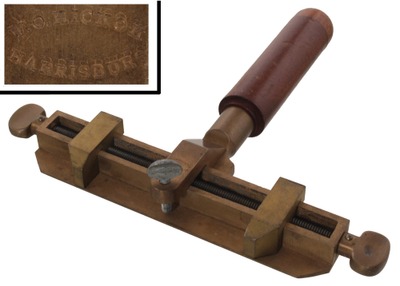 W.O. Hickok, Harrisburg, Pennsylvania: Large Bookbinder's Letter Holder