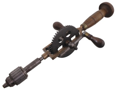 Unmarked: C'man Made Brass & Iron Breast Drill