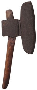 Illegible Imprint: Early Penna. Pattern 13" Broad Axe