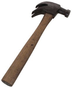 Double Claw Hammer Company (ummarked): Patented Double Claw Hammer