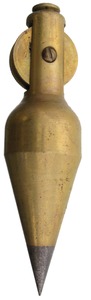 Unmarked: Later Type Brass Plumb Bob