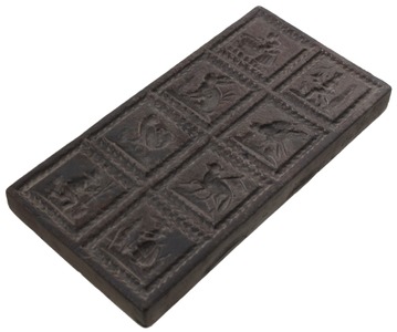 Unmarked: Early Cast Iron Maple Sugar Mold