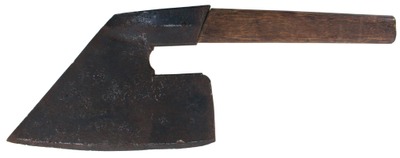 Unmarked: Classic 18th C. Form "Goosewing" Axe