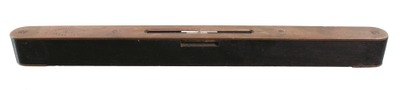 Edward Preston & Sons, Birmingham, England: Ebony & Brass Bench Level