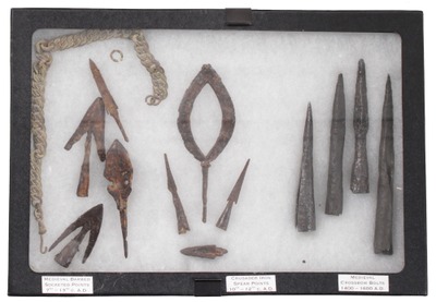 Unmarked: Collection Of Iron Age Arrowheads
