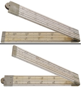 E.A. Stearns & Company, No. 50: Two Foot, Four Fold Folding Rule