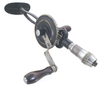 John S. Fray & Company, Bridgeport, Connecticut: Early R'wood Hdl. Breast Drill