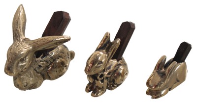 Paul Hamler: Rare Set Of Three Stepped "Rabbit Planes