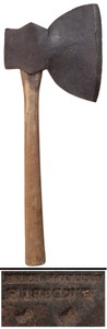 H.D. Morris, Baldwinsville, New York: 12" New York State Broad Ax