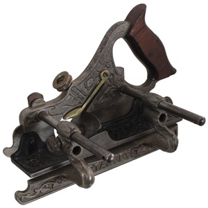 Stanley Rule & Level, No. 141: Nickel Plated Plow & Filletster Plane