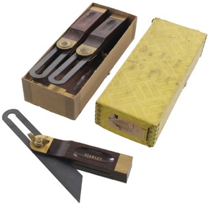 Stanley Rule & Level, No. 25: Full Box Of Six Six-Inch Bevels