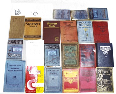 Assorted Makers: Lot Of Starrett & B. & S. Catalogues
