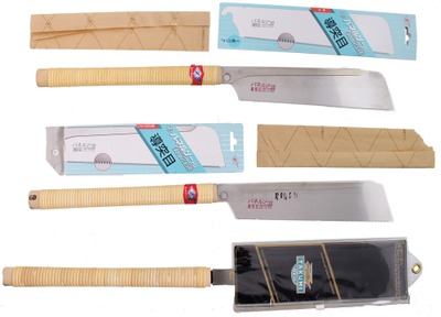 Assorted Makers: Three Unused Japanese Saws