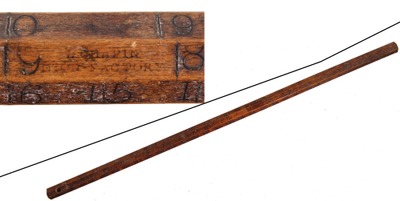 H. Chapin, Union Factory, Pine Meadow, Connecticut: Octagonal Board Rule