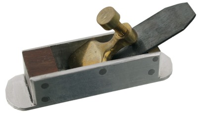 Unmarked: Miniature Brass & Alum. Mitre Plane