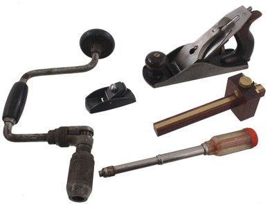 Assorted Makers: Lot Of Sound & Usabl Woodworking Tools