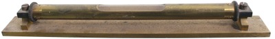 Unmarked: Classic Solid Brass "Long Tube" Level