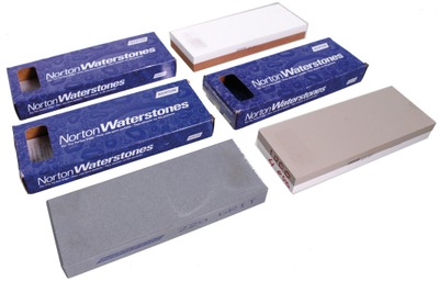 Norton Abrasives, Worcester, Massachusetts: Three Extra Clean Norton Waterstones