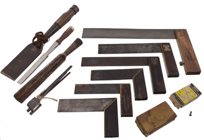 Assorted Makers: Lot Of Clean & Usabl Woodworking Tools