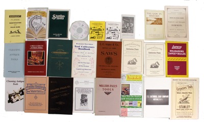 Assorted Makers: Lot Of Reprinted Tool Catalogues