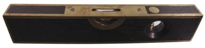 Stratton Brothers, Greenfield, Massachusetts, No. 10: Ten-Inch Rosewood Plumb & Level