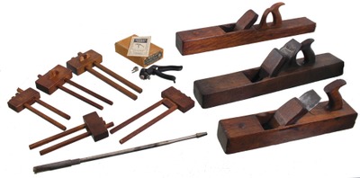 Assorted Makers: Lot Of Clean & Usabl Woodworking Tools