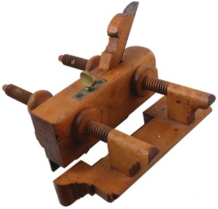 J. & L. Denison, Saybrook, Connecticut: Unhandled B'wood Plow Plane