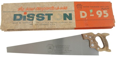 Disston Division, H.K. Porter Company, Philadelphia, Pennsylvania, No. D-95: Unused Twelve-Point Crosscut Saw