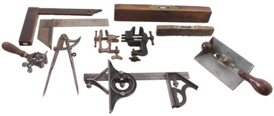 Assorted Makers: Lot Of Clean & Usabl Woodworking Tools