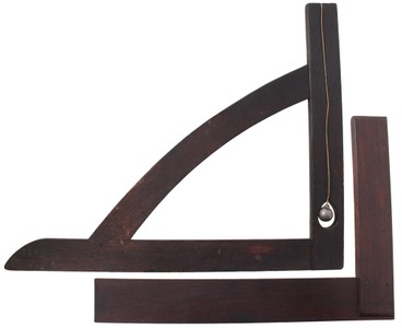 Assorted Makers: Two Mahogany Body Layout Tools