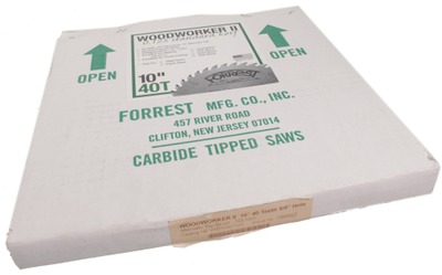 Forrest Manufacturing Company, Clinton, New Jersey, No. CM10806105: "Woodworker Ii" Blad For Circular Saw