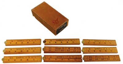 Stanley Rule & Level, No. 68: Two-Foot/Four-Fold Folding Rule