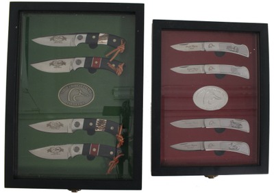 Stone River Gear/High Falls, N.Y.: Two Set Of "North Am Amer. Flyway" Knives