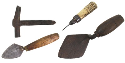 Assorted Makers: Lot Of Five Early Type Tools