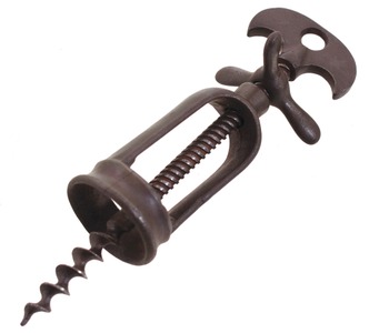Unmarked: Early Cast Iron Corkscrew